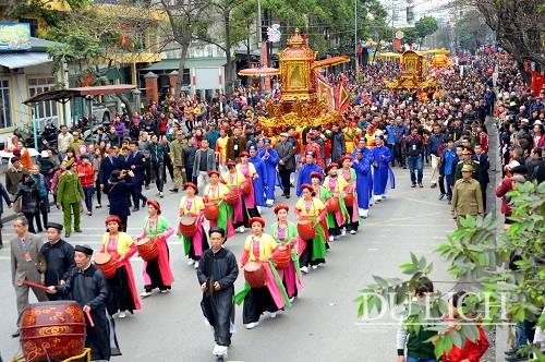 Cua Ong Temple's festival in Quang Ninh. Photo: Nguyen Khac Dam